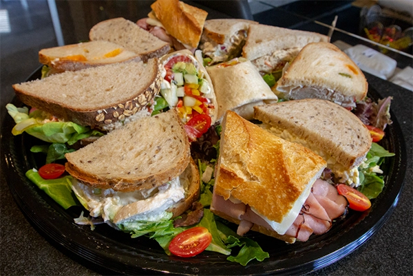 Corner Cafe Sandwiches - Smoked Salmon, Smoked Turkey, Tuna Salad, California Wrap, and More