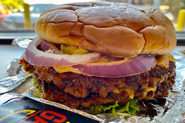 The Mrs. Met Burger