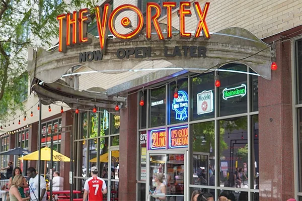 exterior of the vortex in midtown 