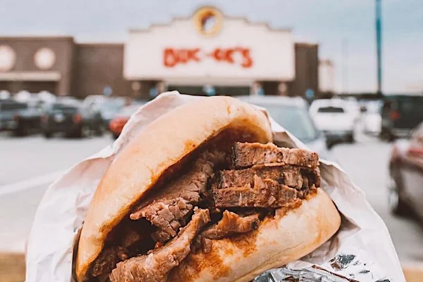 Brisket sandwich from Buccees in Calhoun, GA. | 7001 Russell Pkwy, Fort Valley, GA 31030