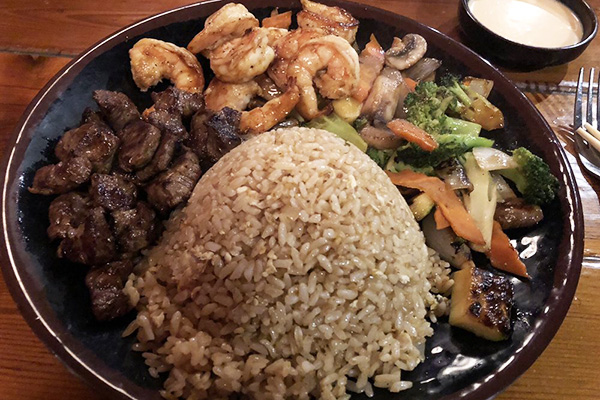 hibachi from Kirin house | 1064 Old Peachtree Rd NW, Lawrenceville, GA 30043