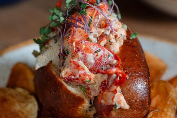 Maine Lobster Roll from 7 Lamps.