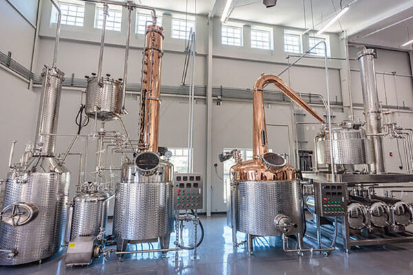 The distillery at Oak House Distillery - 1015 Macon Hwy, Athens, GA 30606